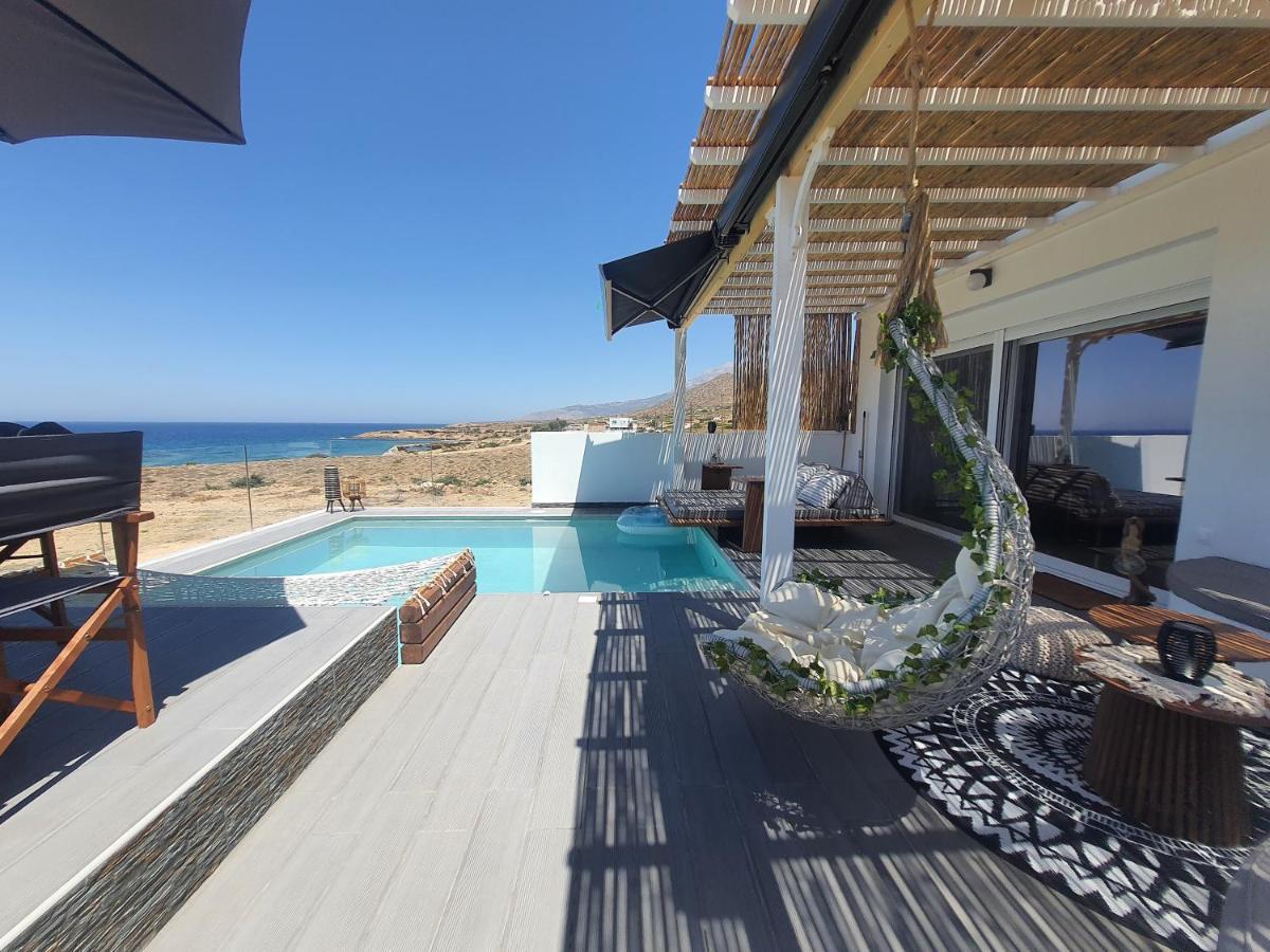 Tramonto Luxury Villa No2 - Breathtaking Sunset View Foinikion ภายนอก รูปภาพ